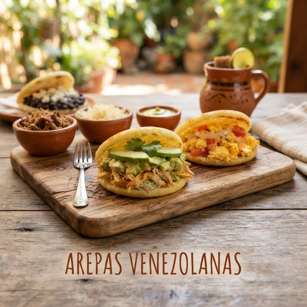 arepas venezolanas