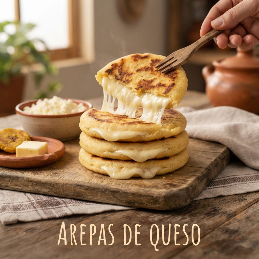 arepas de queso