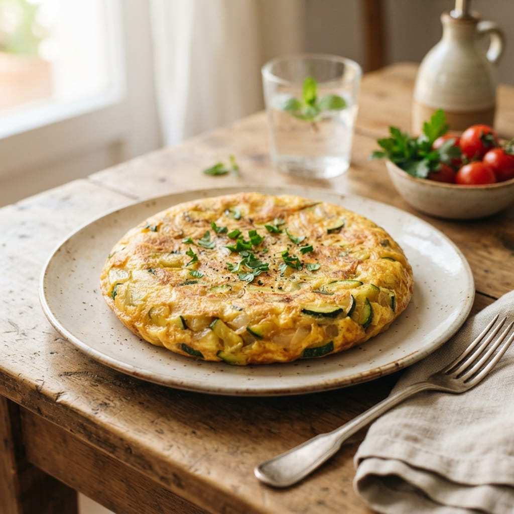 tortilla de calabacin